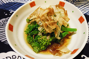 旬野菜のお浸し